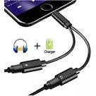 Adaptador Kaidi KD185 - Carregamento e Áudio para iPhone com Entrada Lightning