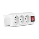 Adaptador L com interruptor bivolt 4 saídas Adaptador L com interruptor bivolt 4 saídas