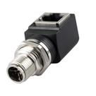 Adaptador Lonlonty M12 com código X de 8 pinos para RJ45 Cat6 IP68 à prova d'água Adaptador Lonlonty M12 com código X de 8 pinos para RJ45 Cat6 IP68 à prova d'água