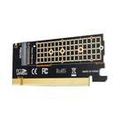Adaptador M.2 NVME Para PCIE X16 4.0 3.0 GEN4 64Gbps, Placa De Expansão Para Placa-Mãe De Desktop