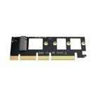 Adaptador M.2 NVME Para PCIE X16 4.0 3.0 GEN4 64Gbps, Placa De Expansão Para Placa-Mãe De Desktop