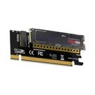 Adaptador M.2 NVME Para PCIE X16 4.0 3.0 GEN4 64Gbps, Placa De Expansão Para Placa-Mãe De Desktop