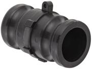 Adaptador macho Cam & Groove Fitting Banjo 200FF de polipropileno 2x2