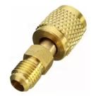 Adaptador mangueira r22 para r410a rosca 5/16 x 1/4