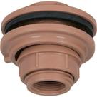 Adaptador Marrom Amanco Com Flange 20X1/2 14290/14320 - Kit C/15 Adaptador Marrom Amanco Com Flange 20X1/2 14290/14320 - Kit C/15