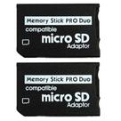 Adaptador Memory Stick PRO Duo microSD para Memory Stick MS PRO Duo