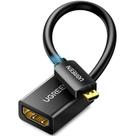 Adaptador Micro HDMI para HDMI UGREEN 4K @60Hz HDR 3D 0,6 pés