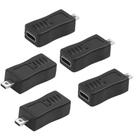 Adaptador Mini USB 8 Pinos Macho para USB-C Fêmea - 5 Unidades