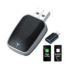Adaptador Mini Wireless CarPlay Android Auto Plug And Play Dongle USB a C Compatível Com Carros De