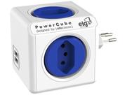 Adaptador Múltiplo de Tomadas ELG - 4 Tomadas Bivolt - PWC X4U