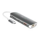 Adaptador múltiplo j5create USB-C 9 em 1 HDMI/Ethernet/USB 3.1