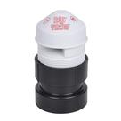 Adaptador Oatey Sure-Vent Adaptador ABS de 2 polegadas com válvula de 1,5 polegadas