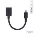 Adaptador OTG Micro USB para USB 2.0 15CM Preto Conexão com Celulares Smartphones Tablets - PAMUP-15 Adaptador OTG Micro USB para USB 2.0 15CM Preto Conexão com Celulares Smartphones Tablets - PAMUP-15