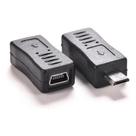 Adaptador OTG Mini USB V3 para Micro USB V8 Conector Plug Conversor Compacto Alta Qualidade