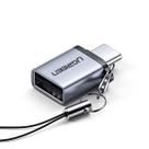 Adaptador otg ugreen tipo-c para usb us270 cinza - 50283