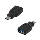 Adaptador Otg Usb-c Tipo- Type-c Macho X Usb 3.0 Fêmea