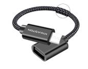 Adaptador otg usb v8hmaston prata