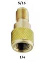 Adaptador P/410A 5/16M SAE 1/4F SAE