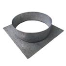 Adaptador P/ Duto 10 35x35 Galvanizado Chaminé e Dutos