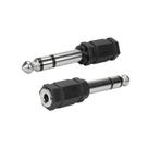 Adaptador P10 Plastico P10 Estereo Para P2 Femea J2 Estereo