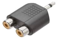 Adaptador P2 +2 Jack Rca - 10 Peças Tebera