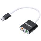 Adaptador P2 Duas Vias para USB Tipo C Fone + MICROFONE- ADFMUSBTC