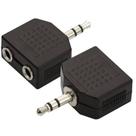 Adaptador p2 estéreo para 2 j2 estéreo chip sce 003-1008