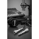 Adaptador P2 Fêmea p/ P10 Macho Stereo Metal Blindado