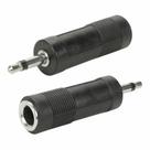 Adaptador p2 plastico - p2 mono para j10 mono