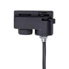 Adaptador Para Colocar Pendente Em Trilho Eletrificado PRETO ST189