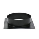 Adaptador Para Duto 10 Polegadas 35x35 Preto - Chaminé Forn