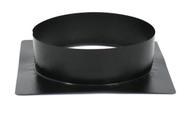 Adaptador Para Duto 10 Polegadas 35x35 Preto - Chaminé Forn