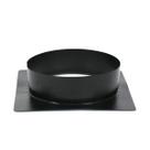 Adaptador Para Duto 11 Polegadas 35x35 Preto - Chaminé Forn
