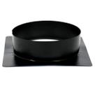 Adaptador Para Duto 12 Polegadas 35x35 Preto - Chaminé Forn