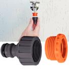 Adaptador para Engate Rápido Tramontina para Torneira com Rosca 3/4" e Bucha de redução 1/2" Para Jardim Irrigação