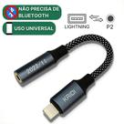 Adaptador Para Fone de Ouvido Lightning P2 Original EletroMex