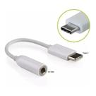 Adaptador Para Fone De Ouvido Tipo C x P2 Cabo Adaptador Conector