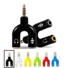 Adaptador Para Fone Headset Microfone Lapela P2 X P3 Áudio Adaptador Para Fone Headset Microfone Lapela P2 X P3 Áudio