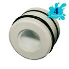 Adaptador para LED Piscina Tubo 50mm Brustec 4 unidades