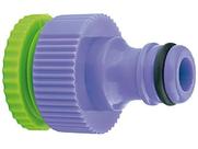 Adaptador para Mangueira Fêmea Rosca 1/2” - Palisad 657208 Verde e Roxo Adaptador para Mangueira Fêmea Rosca 1/2” - Palisad 657208 Verde e Roxo