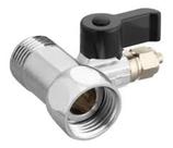 Adaptador para Purificador de Água 1x2 com Registro Saída 1x4