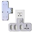 Adaptador para Tomada Benjamin 4 em 1 Sem Fio Prático Branco