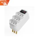 Adaptador Para Tomada Com 3 Saidas Padrão 10a Benjamin
