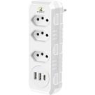Adaptador Para Tomada Multifuncional 2p+t 10a Bivolt Adaptador Para Tomada Multifuncional 2p+t 10a Bivolt