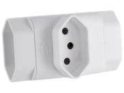 Adaptador para Tomada T 3 Saídas - Novo Padrão - Multilaser WI217