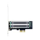 Adaptador PCIe 4.0 FENVI M.2 NVME Para PCIe 64Gbps Com Dissipador De Calor Para PC