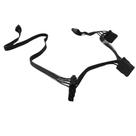 Adaptador PCIe 6 Pinos para 4 Molex 4 Pinos Alimentação p/ fonte Apex gaming