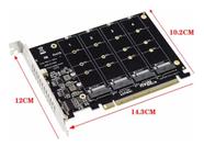 Adaptador Pcie X16 Para 4 Ssds M.2 Nvme Alta Velocidade