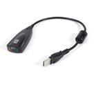 Adaptador Placa De Som Usb 7.1 Adaptador Áudio Notebook Pc