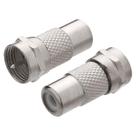 Adaptador PLUG F para PLUG RCA (10 Unidades) Adaptador PLUG F para PLUG RCA (10 Unidades)